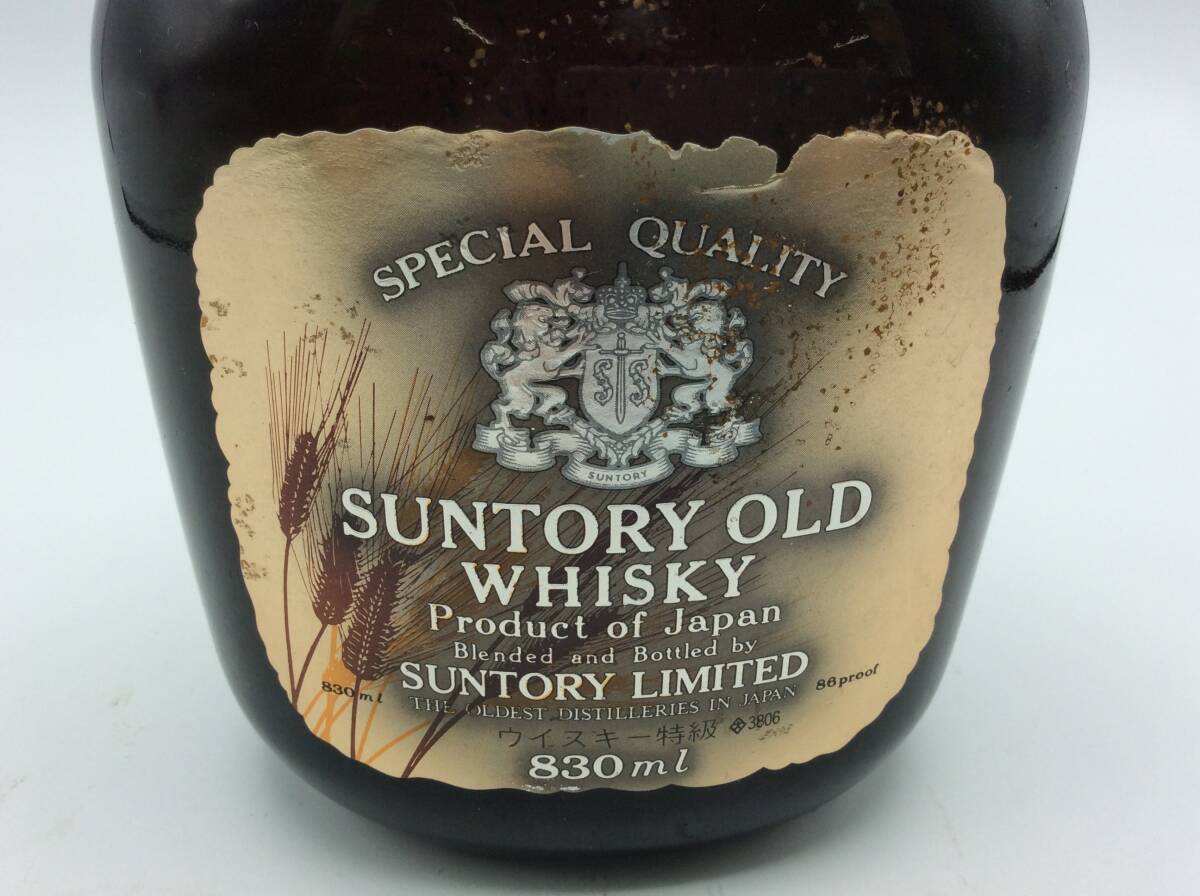 G68*[ Tokyo Metropolitan area внутри ограничение отправка ] не . штекер SUNTORY OLD Suntory Old направление лев виски Special класс 830ml 43% WHISKY местного производства sake 