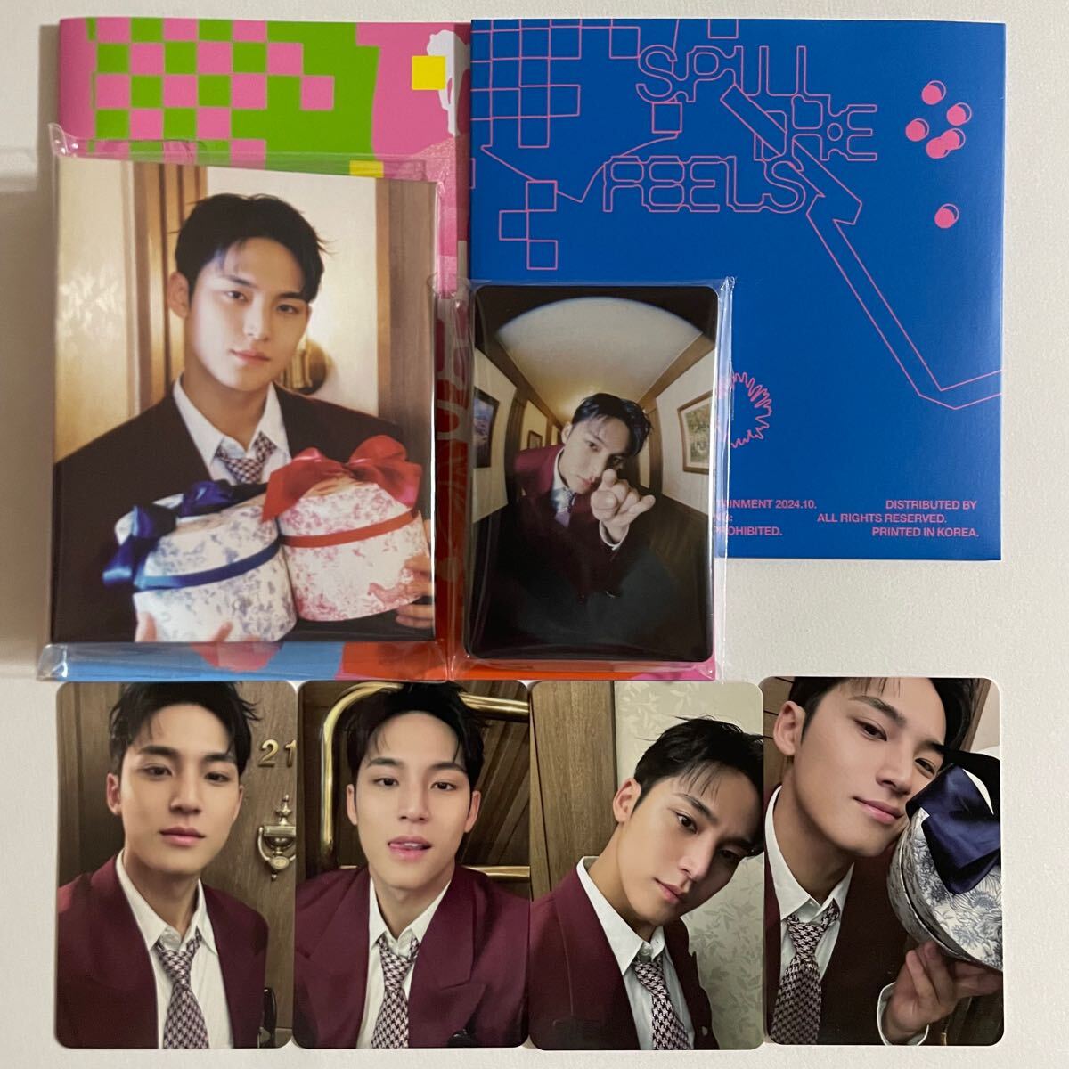 SEVENTEEN ミンギュ SPILL THE FEELS CARAT盤 バインダー トレカ SEVENTEEN ミンギュ SPILL THE FEELS CARAT盤 バインダー トレカ