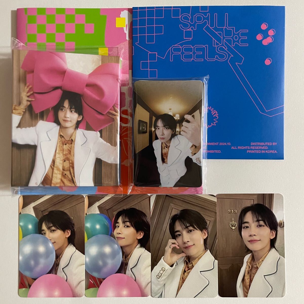SEVENTEEN ジョンハン SPILL THE FEELS CARAT盤 バインダー SEVENTEEN ジョンハン SPILL THE FEELS CARAT盤 バインダー