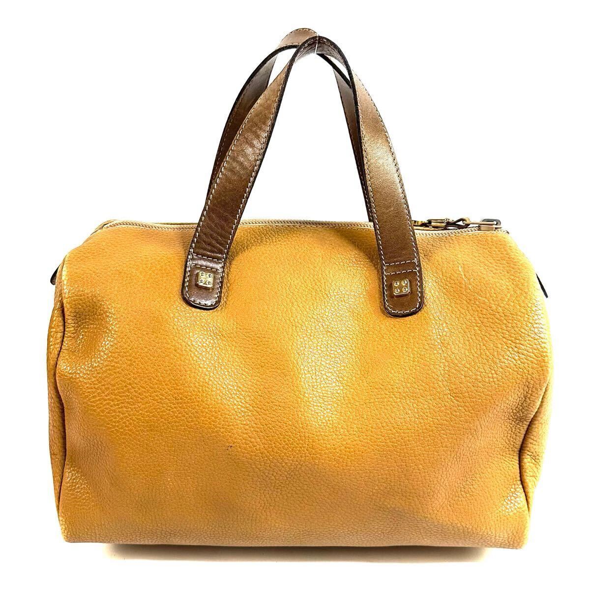 美品】LOEWE ロエベ レザー ハンドバッグ ミニボストンバッグ 美品】LOEWE ロエベ レザー ハンドバッグ ミニボストンバッグ