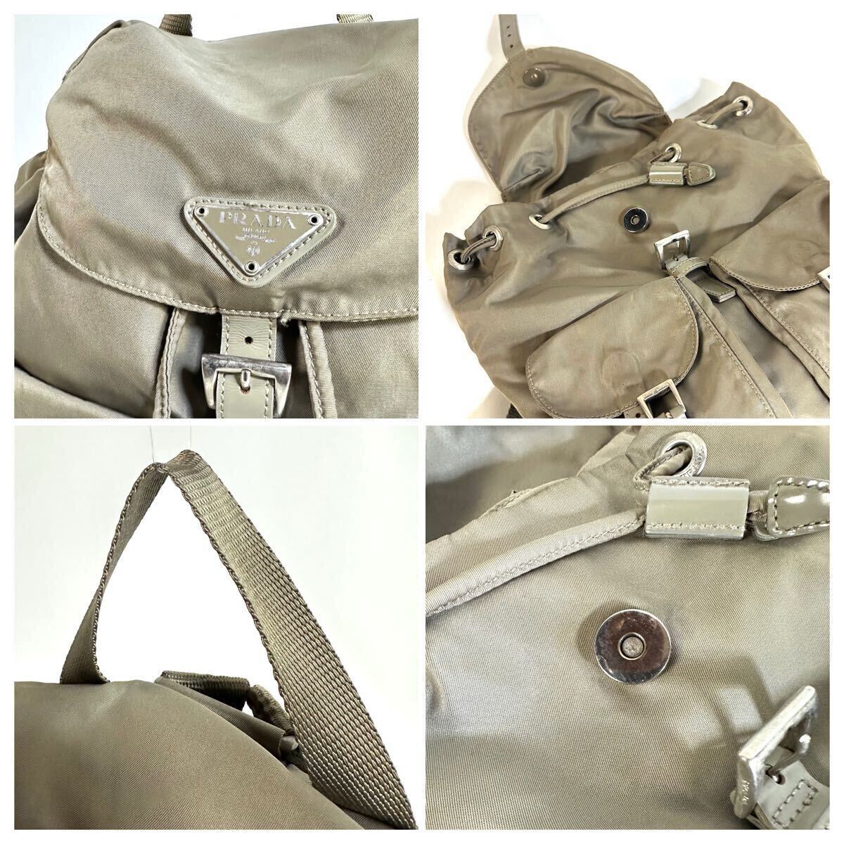 美品】PRADA プラダ テスート ナイロン リュック バックパック 美品】PRADA プラダ テスート ナイロン リュック バックパック