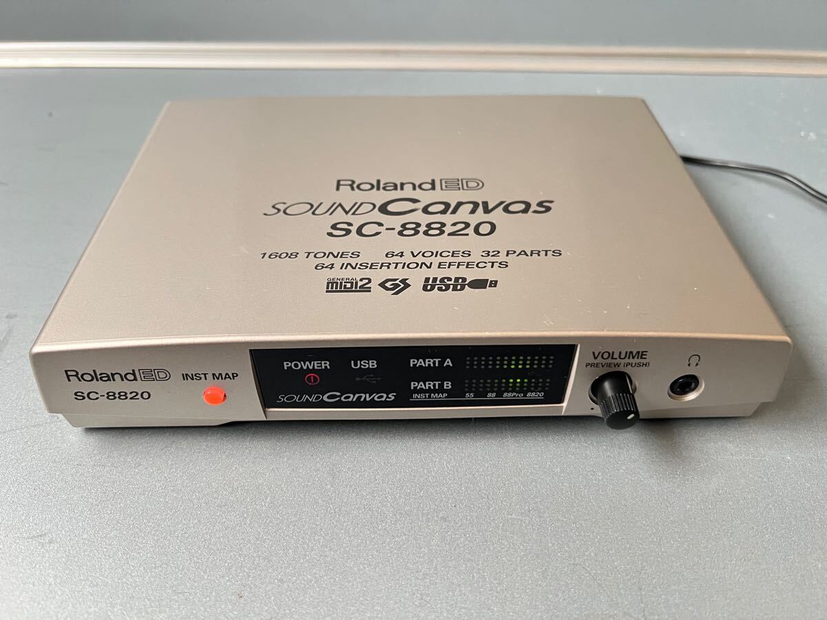 Roland SOUND Canvas SC-8820 音源モジュール DTM・DAW - DTM・DAW Roland SOUND Canvas SC-8820 音源モジュール DTM・DAW - DTM・DAW