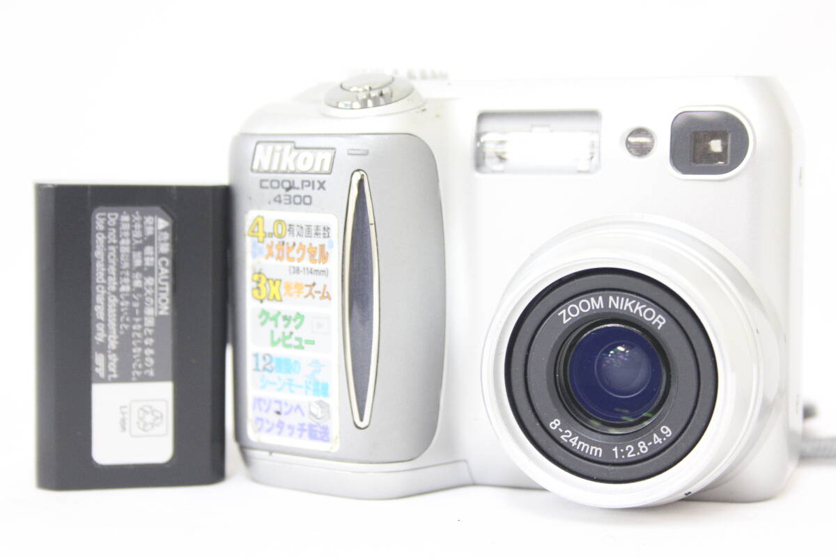 返品保証】 ニコン Nikon Coolpix E4300 バッテリー付き 返品保証】 ニコン Nikon Coolpix E4300 バッテリー付き