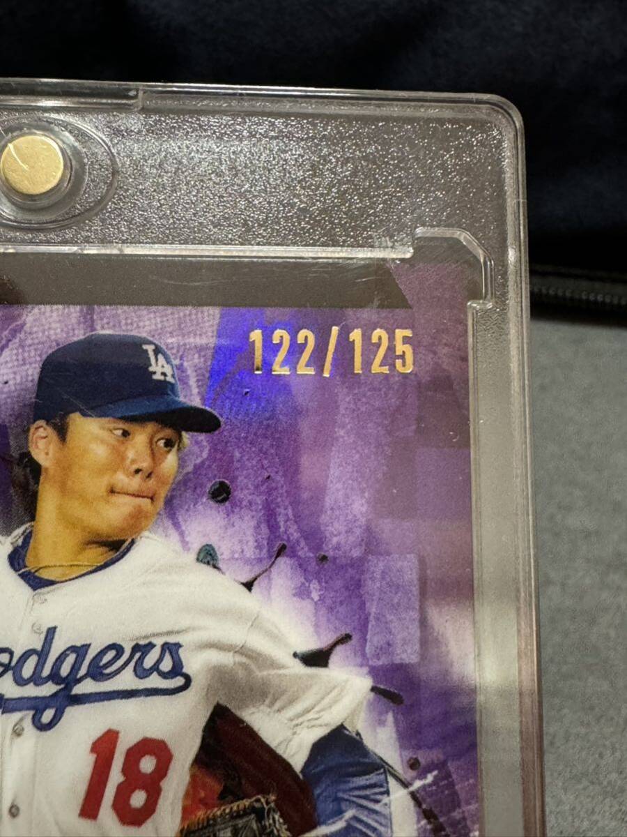2024 Topps Finest Yoshinobu Yamamoto 山本 由伸 Auto 直筆