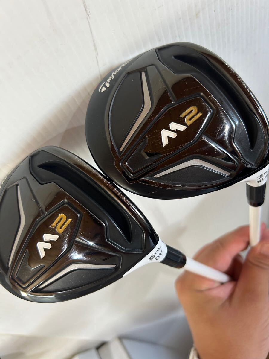 送料無料 レディース TaylorMade M2 3W 5W HL 16 5° 21° 2本 送料無料 レディース TaylorMade M2 3W 5W HL 16 5° 21° 2本
