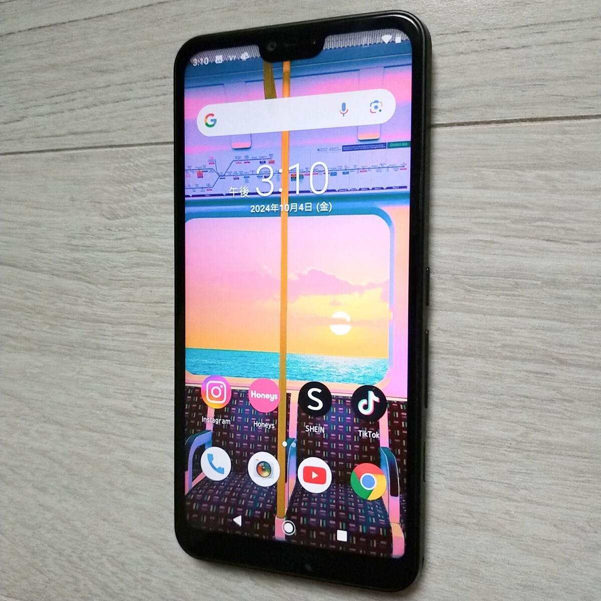 901FJ arrows J ブラック SIMフリー 本体 ワイモバイル スマホ  901fjbk7mtm