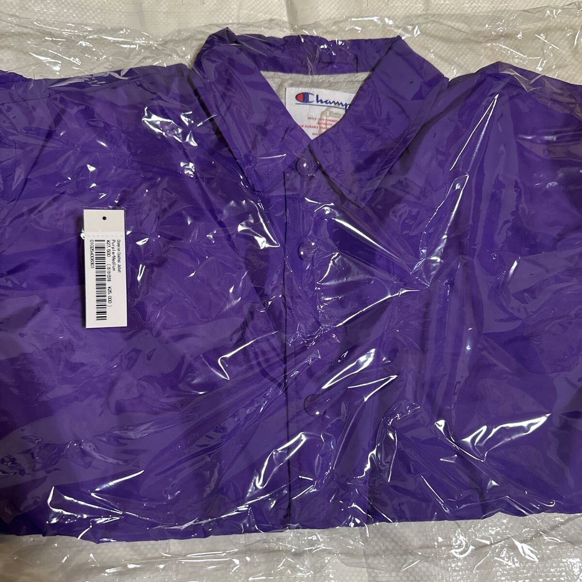 新品】 M 24SS Supreme Champion Coaches Jacket Purple 新品】 M 24SS Supreme Champion Coaches Jacket Purple