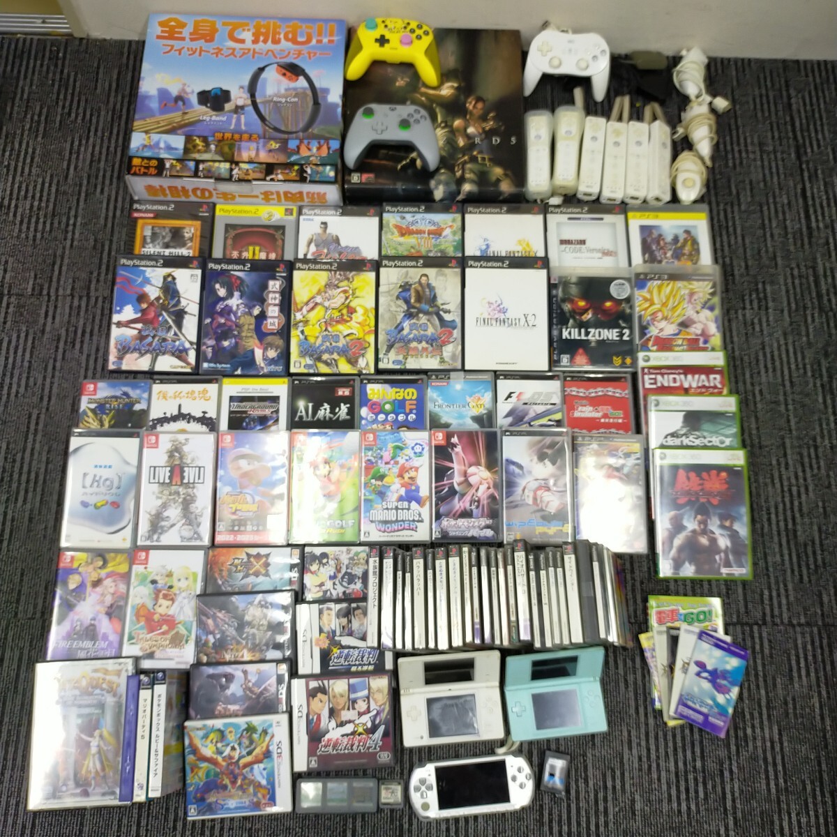 Switch PS3 PS4 PSP wii DS ソフトまとめ