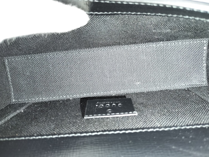 GUCCI шланг bit сумка на плечо кожа черный 699296