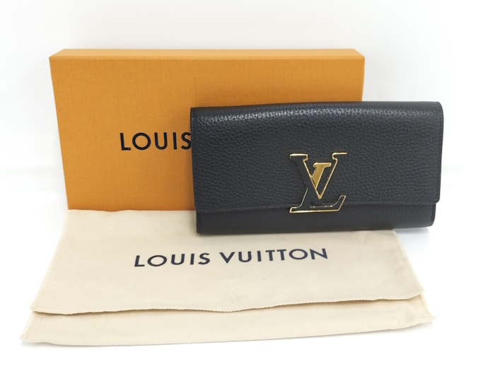 LOUIS VUITTONporutofoiyu capsule si-n folding in half long wallet toliyon leather nowa-ruM61248