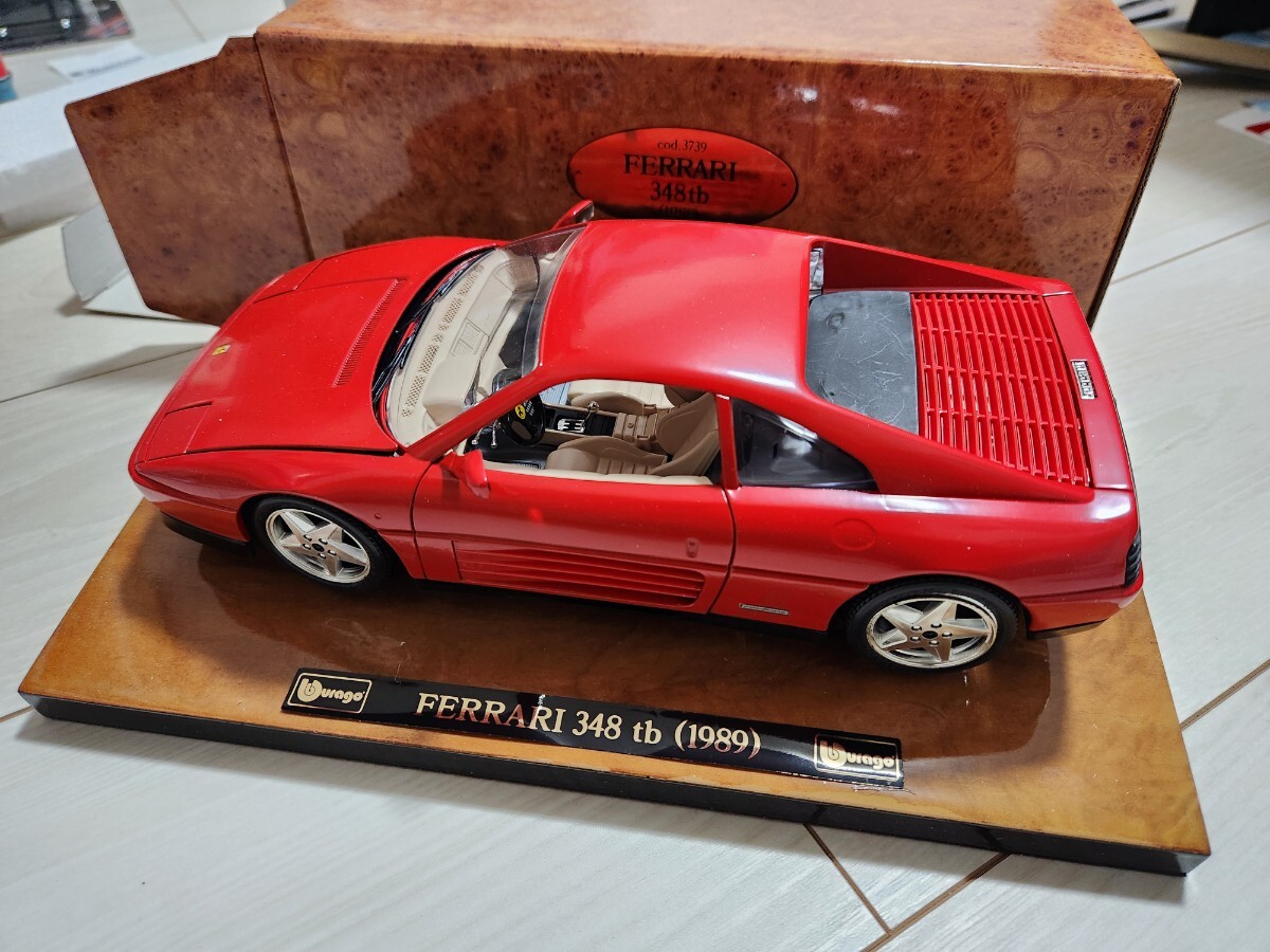 ブラーゴ フェラーリ348(1989)1/18 Yahoo!オークション -「フェラーリ
