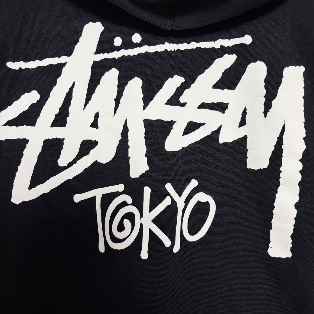 希少XLサイズ】STUSSY ステューシー パーカー XLサイズ センター 希少XLサイズ】STUSSY ステューシー パーカー XLサイズ センター