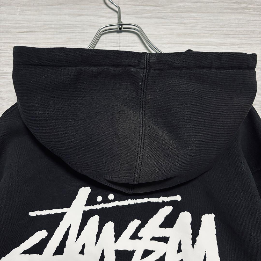 希少XLサイズ】STUSSY ステューシー パーカー XLサイズ センター 希少XLサイズ】STUSSY ステューシー パーカー XLサイズ センター