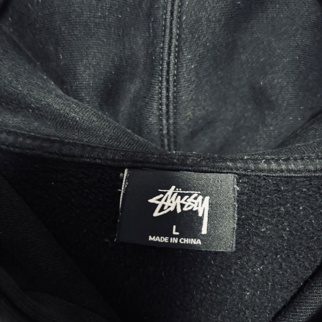 希少XLサイズ】STUSSY ステューシー パーカー XLサイズ センター 希少XLサイズ】STUSSY ステューシー パーカー XLサイズ センター