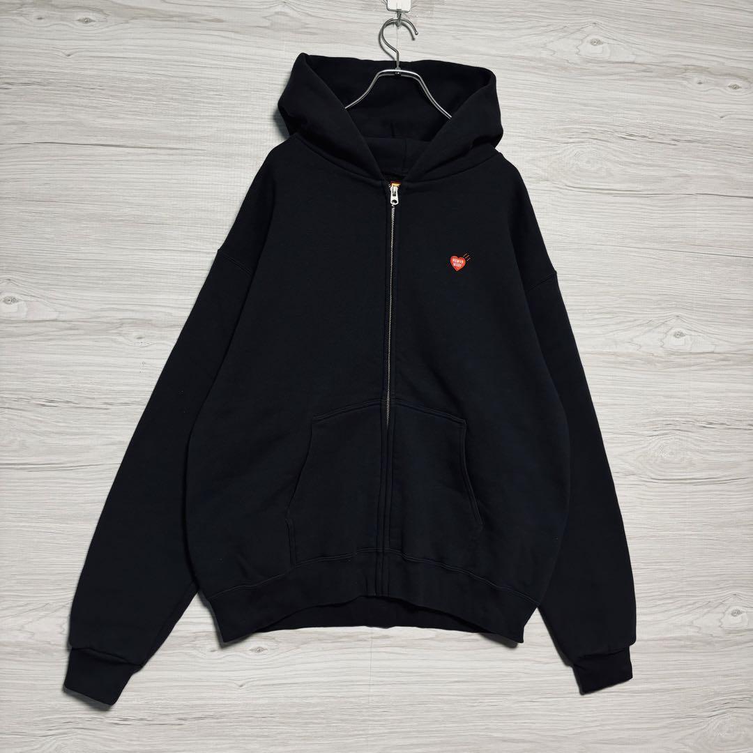 入手困難】HUMAN MADE ヒューマンメイド パーカー Lサイズ ワン 入手困難】HUMAN MADE ヒューマンメイド パーカー Lサイズ ワン