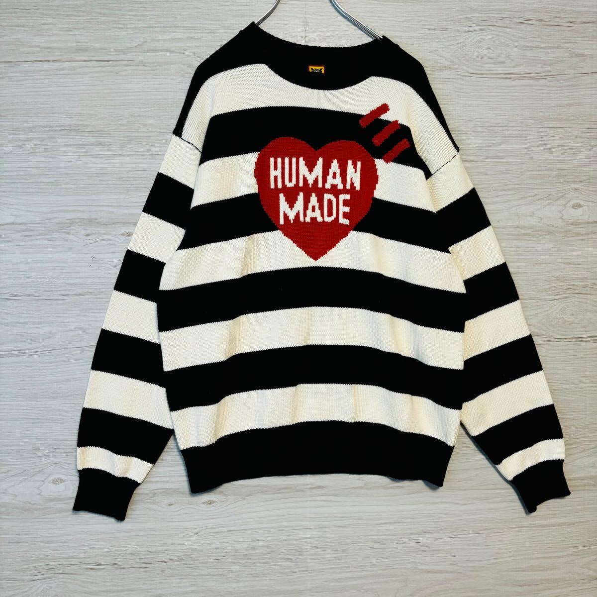 HUMAN MADE ヒューマンメイド ニット セーター Lサイズ HUMAN MADE ヒューマンメイド ニット セーター Lサイズ