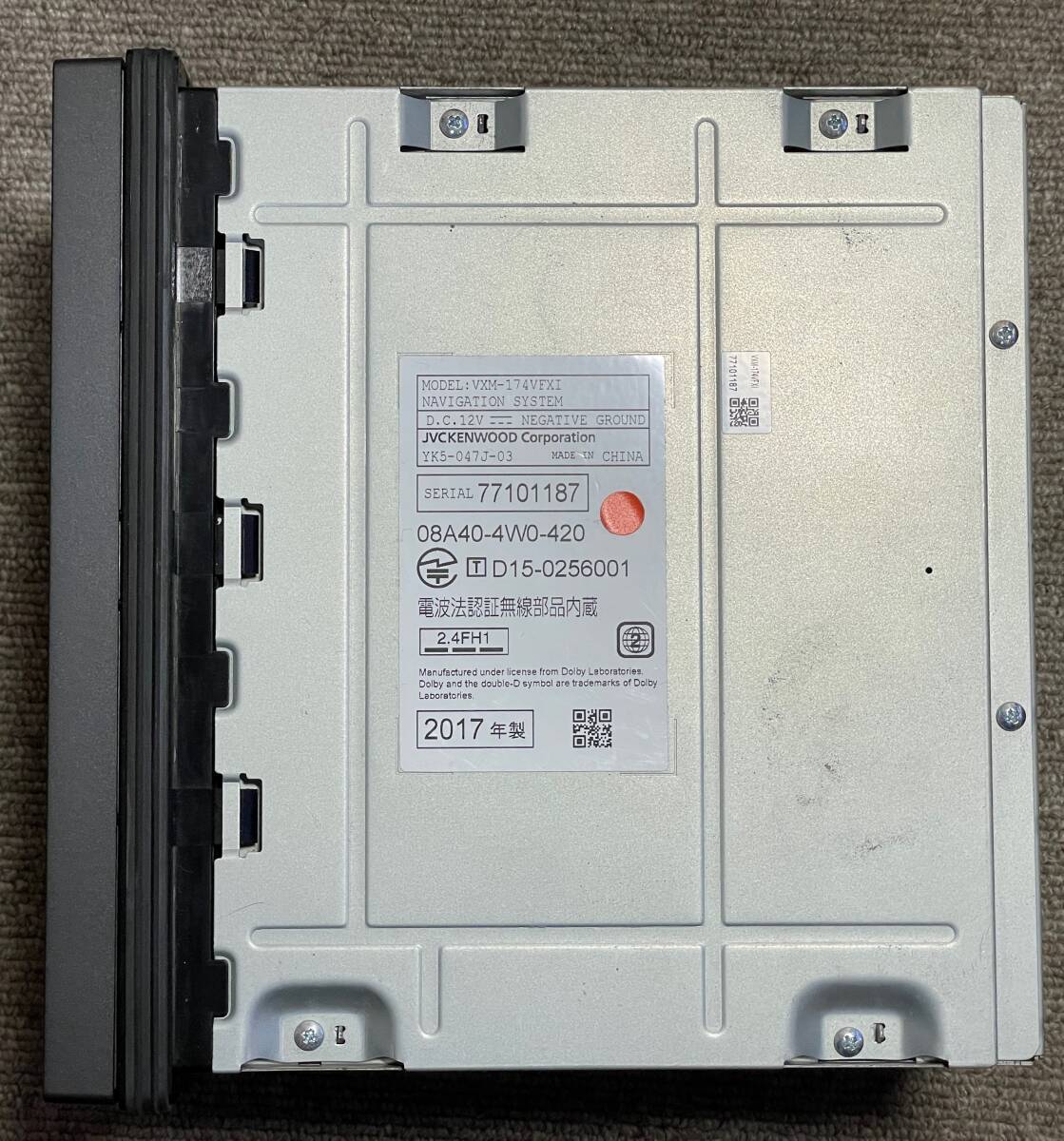 ホンダ 純正ナビ Gathersギャザズ VXM-174VFXi(JVC KENWOOD製/7 ホンダ 純正ナビ Gathersギャザズ VXM-174VFXi(JVC KENWOOD製/7