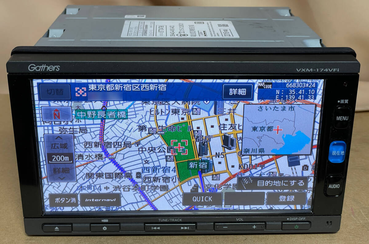 ホンダ 純正ナビ Gathersギャザズ VXM-174VFi(JVC KENWOOD製/7 ホンダ 純正ナビ Gathersギャザズ VXM-174VFi(JVC KENWOOD製/7