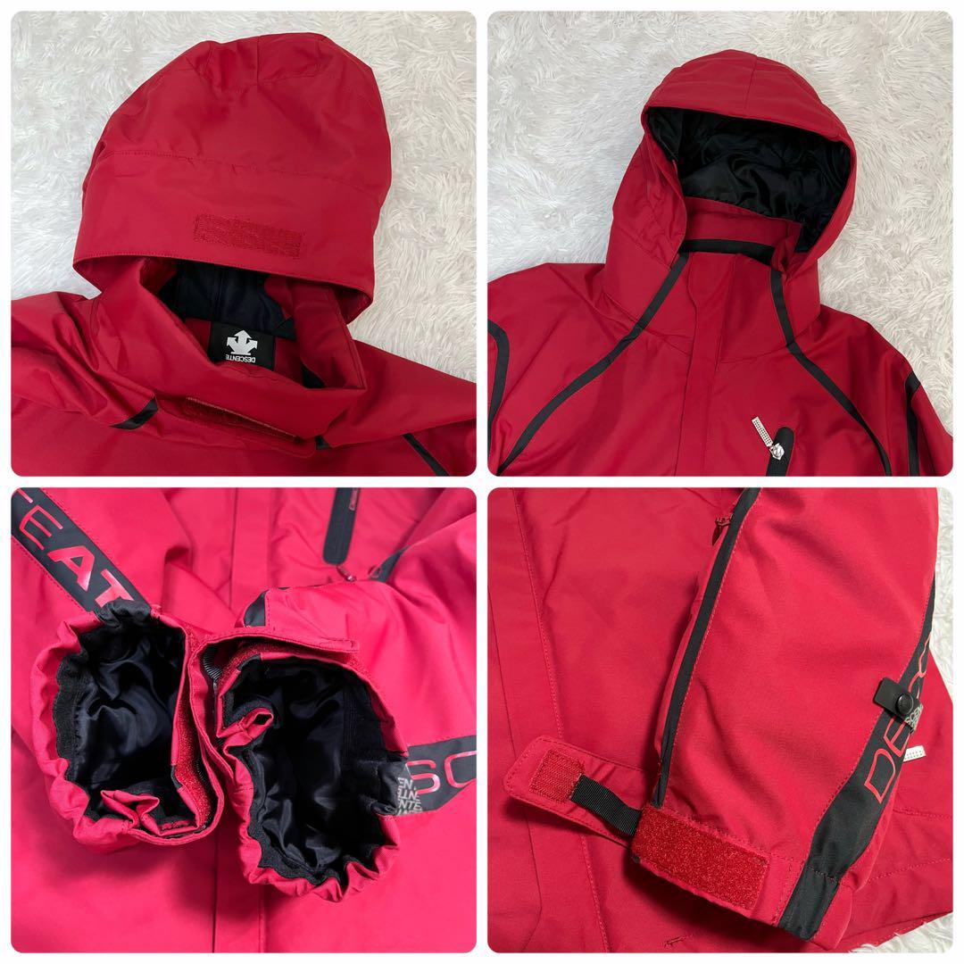 極美品】DESCENTE デサント スノーウェア 上下セット L スキー 極美品】DESCENTE デサント スノーウェア 上下セット L スキー