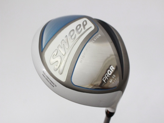 【中古】レディース プロギア PRGR SWEEP 2017 スウィープブルー　オリジナルカーボン（M-30：L相当） 13.5度　0012