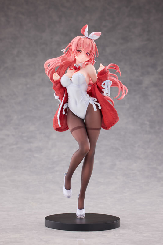 【新品未開封品】白ウサギちゃん Illustrated by Rosuuri 1/7 完成品フィギュア[OtakuToys]
