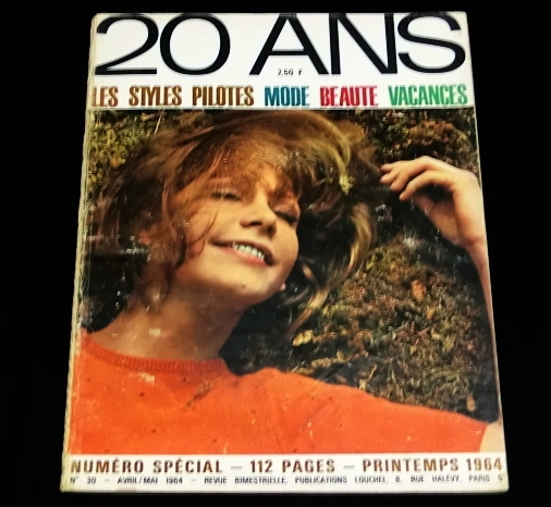 5100円 20ans 1964 フランス ファッション 雑誌 60年代 シックス 5100円 20ans 1964 フランス ファッション 雑誌 60年代 シックス