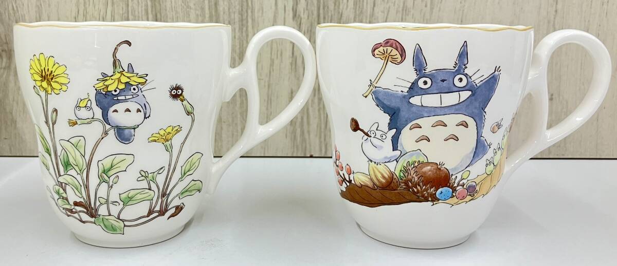 【箱付き】 Noritake となりのトトロ マグペアセット 2客