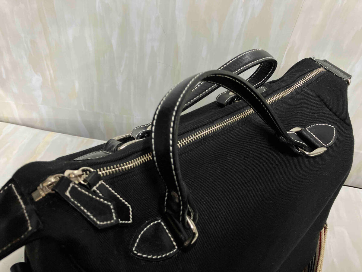 BURBERRY BLUE LABEL バーバリー ブルーレーベル 2WAY ブラック BURBERRY BLUE LABEL バーバリー ブルーレーベル 2WAY ブラック