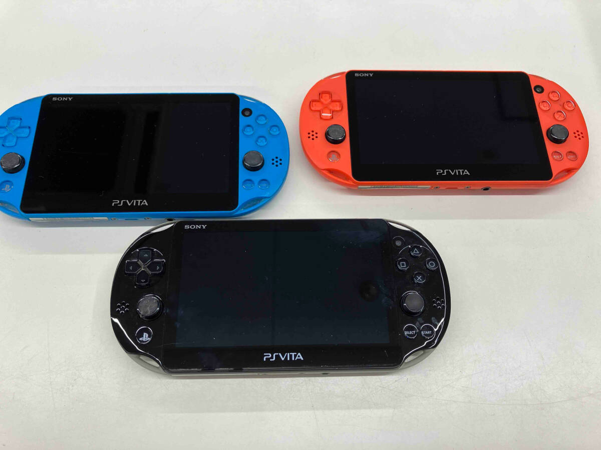 ジャンク PlayStationVita本体(PCH2000)シリーズ 3台セット