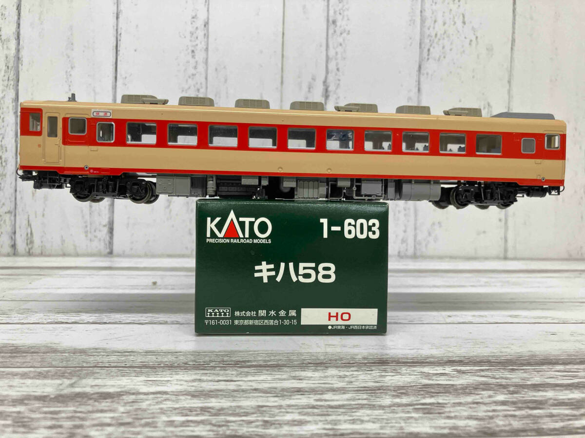 KATO 1-603 キハ58 HOゲージ KATO 1-603 キハ58形 (Mなし) カトー