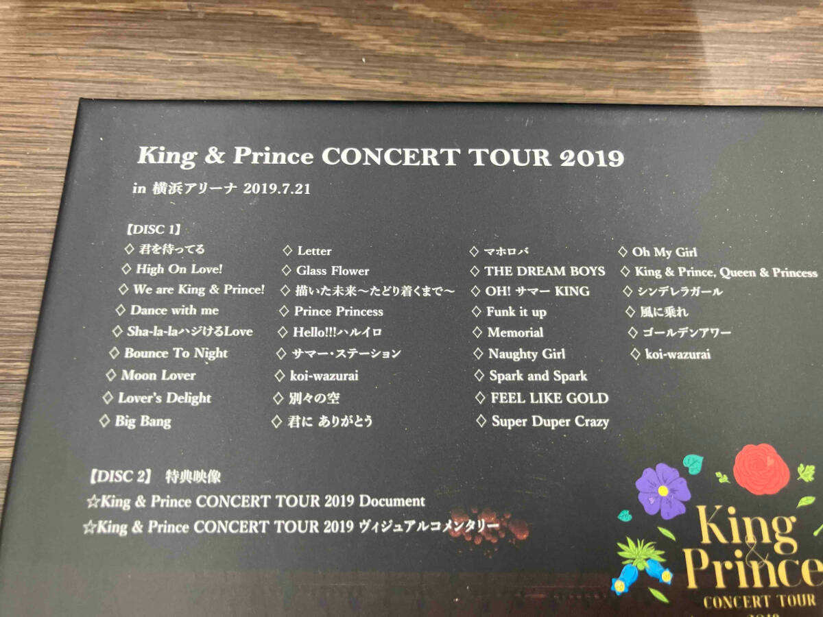 DVD King & Prince CONCERT TOUR 2019( первый раз ограниченая версия )