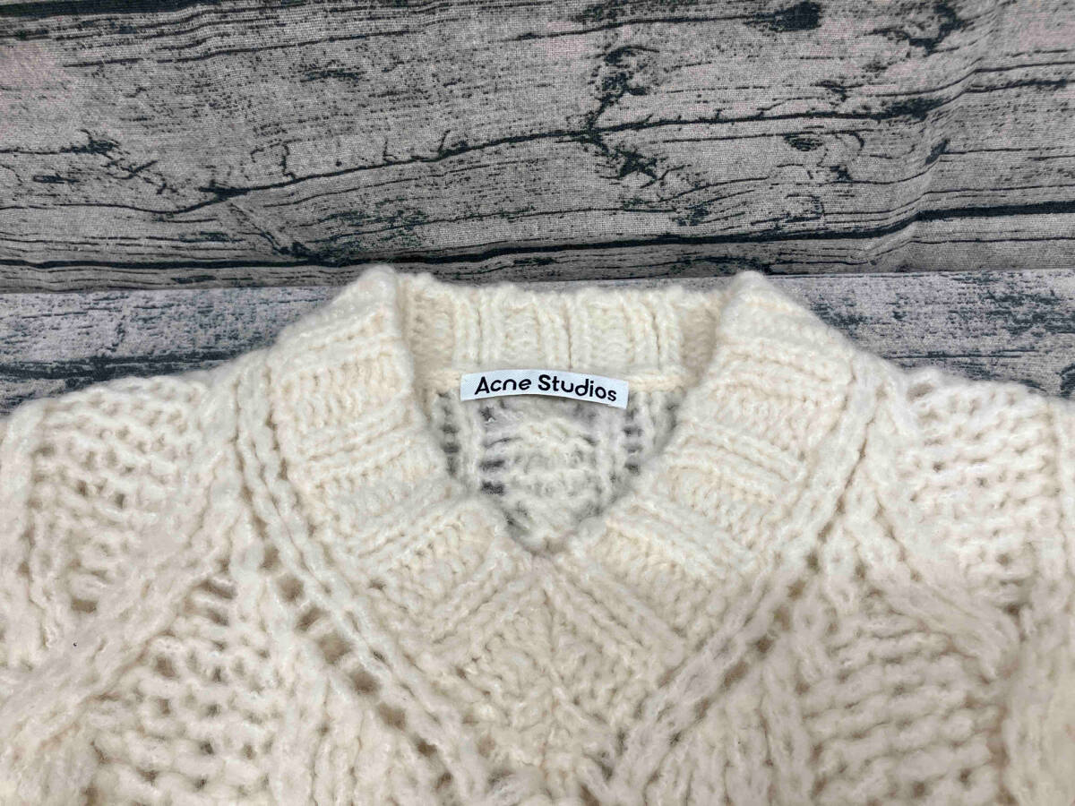 Acne Studios アクネ ストゥディオズ FN-WN-KNIT000379 WHT Acne Studios アクネ ストゥディオズ FN-WN-KNIT000379 WHT