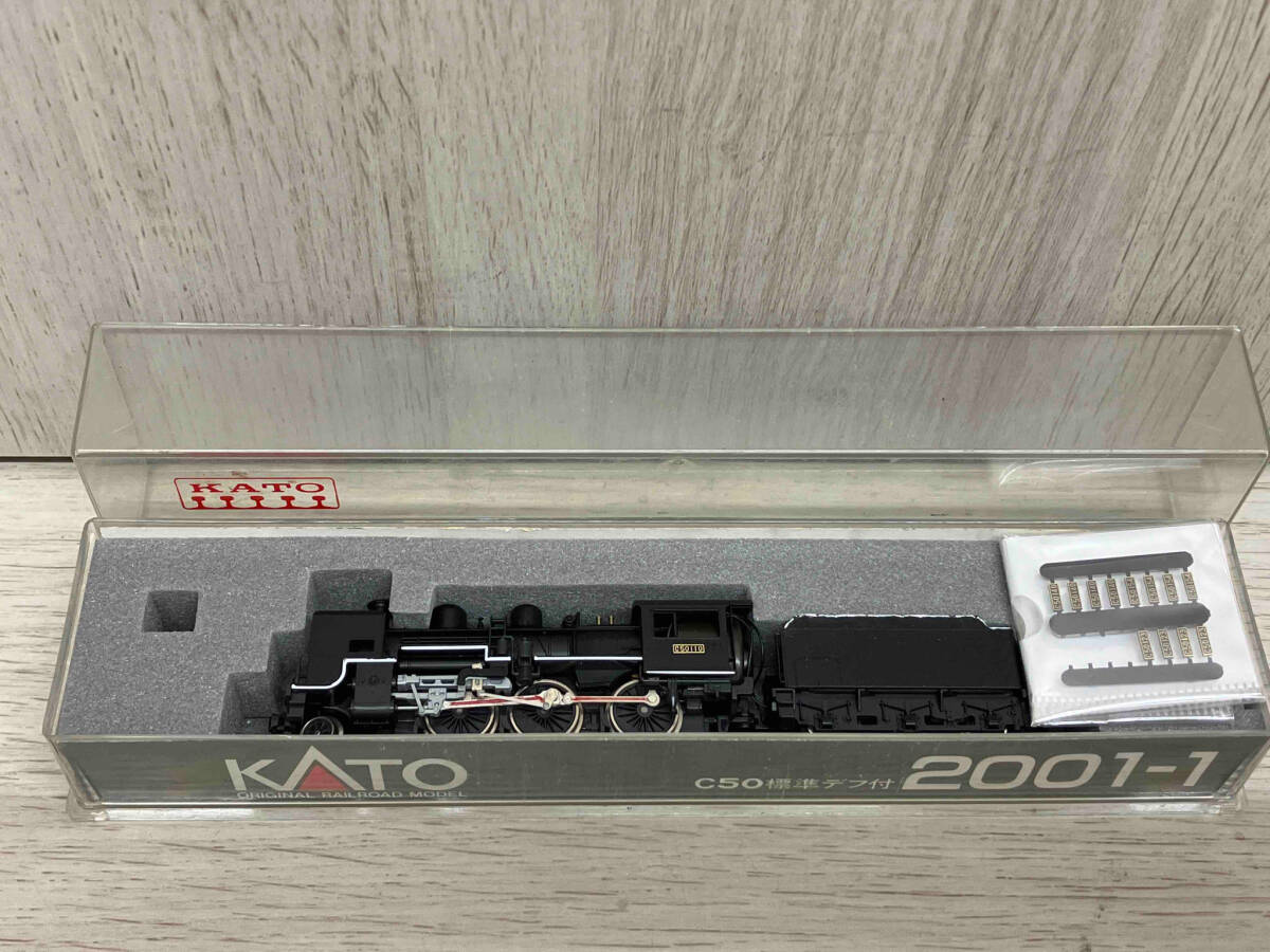 Ｎゲージ KATO 2001-1 C50形蒸気機関車 (標準デフ付き) カトー