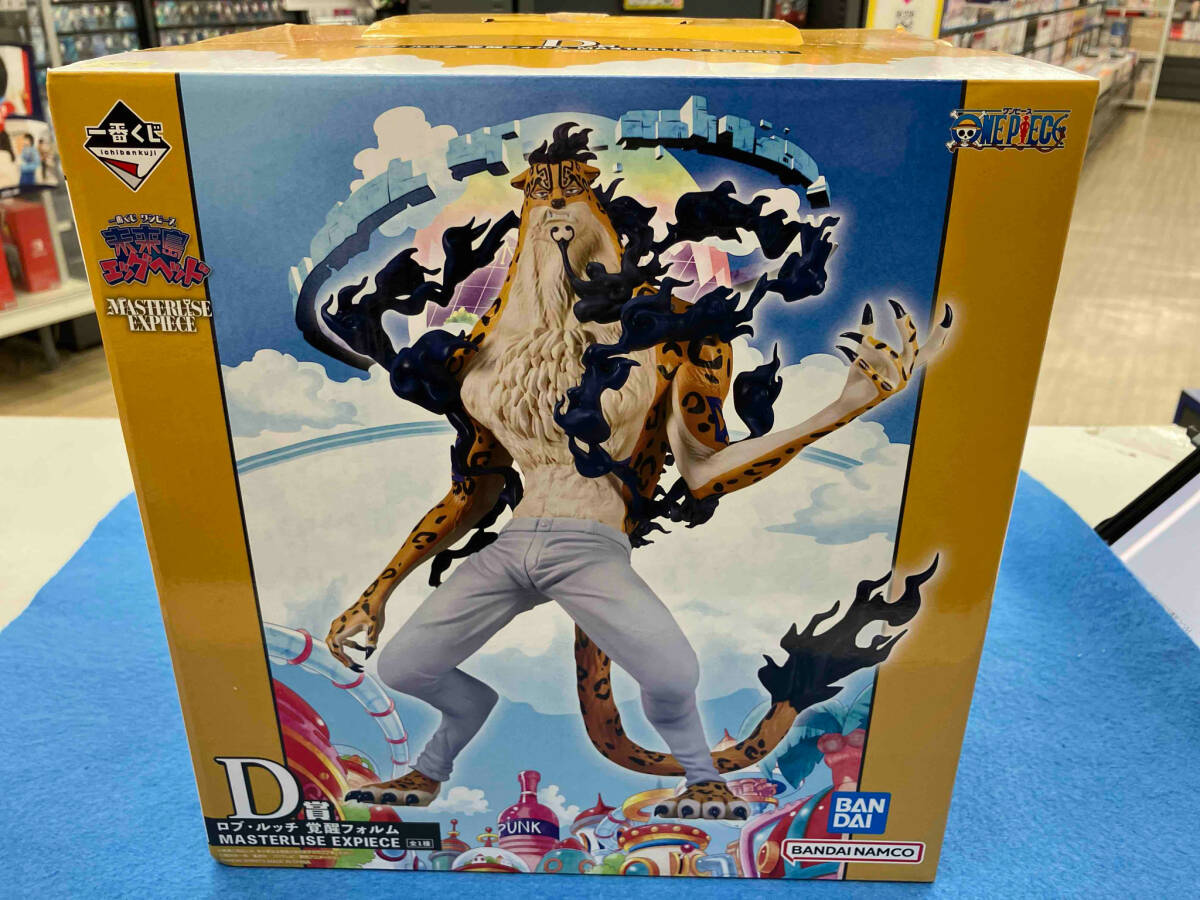 【未開封・箱傷み】D賞 ロブ・ルッチ 覚醒フォルム MASTERLISE EXPIECE 一番くじ ワンピース 未来島エッグヘッド ワンピース