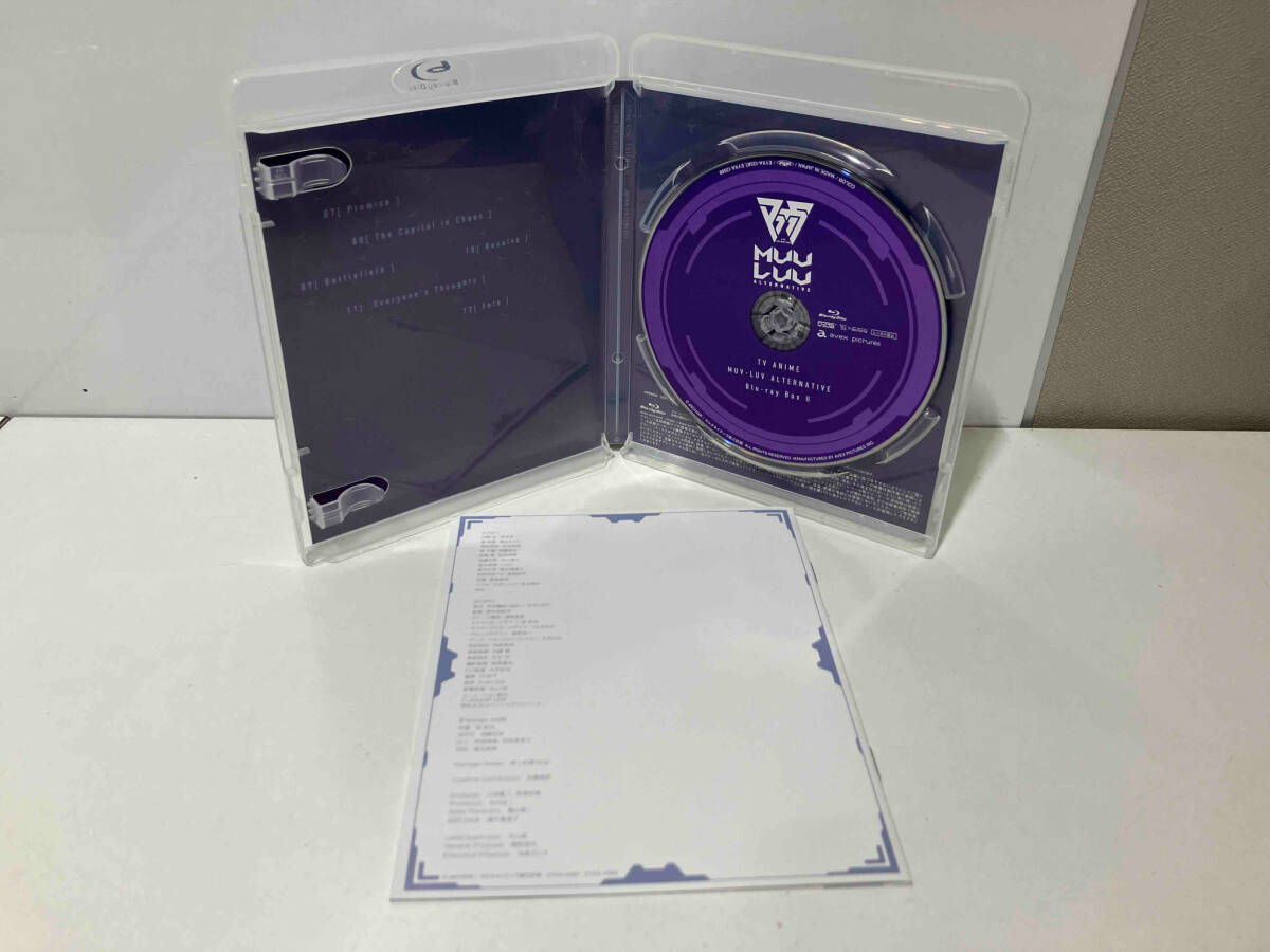 マブラヴ オルタネイティヴ Blu-ray Box Ⅱ 豪華版 新品未開封 マブラヴ オルタネイティヴ Blu-ray Box Ⅱ 豪華版