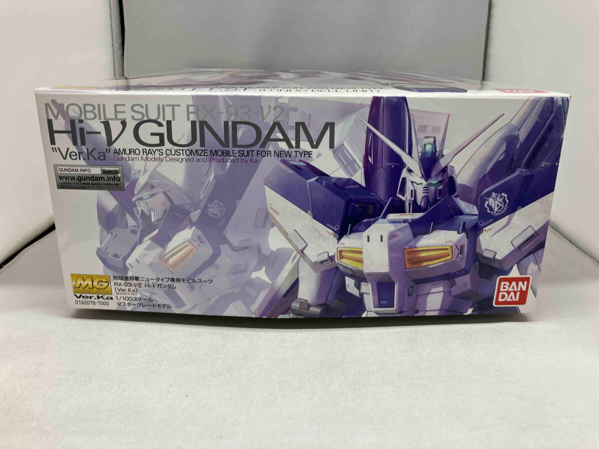【 大感謝セール】 美品 未使用品 Ver.Ka Hi-νガンダム 1/100 バンダイ プラモデル 機動戦士ガンダム