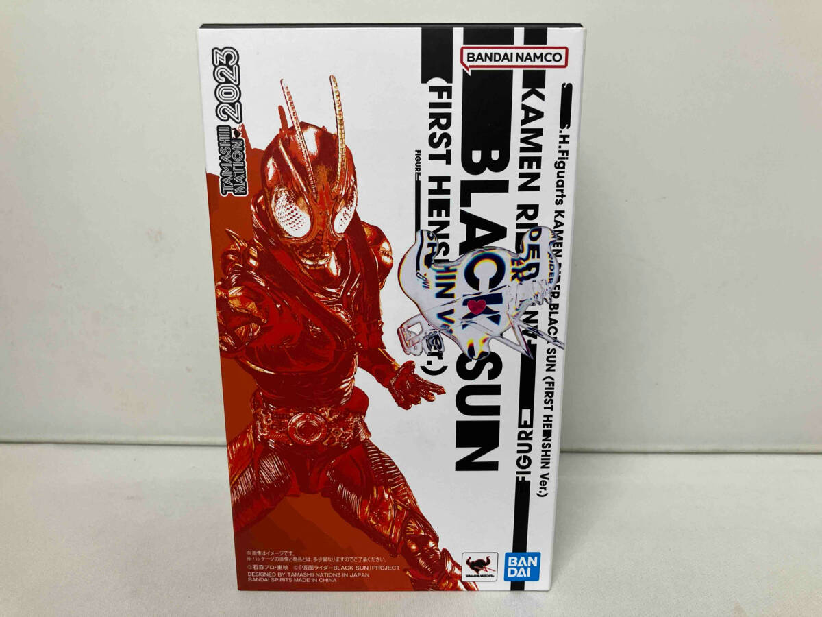 最新人気 NATION TAMASHII SUN(初変身Ver.) 仮面ライダーBLACK S.H.Figuarts 2023 SUN 仮面ライダーBLACK イベント限定 開催記念 仮面ライダーBLACK