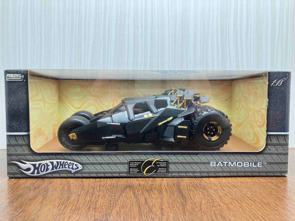 □Hot Wheels 1/18 BAT MOBILE Battle Damaged Limited Edition □Hot Wheels 1/18 BAT MOBILE Battle Damaged Limited Edition