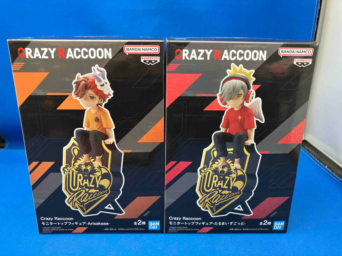 crazy raccoon モニタートップフィギュア だるまいずごっど crazy raccoon モニタートップフィギュア だるまいずごっど