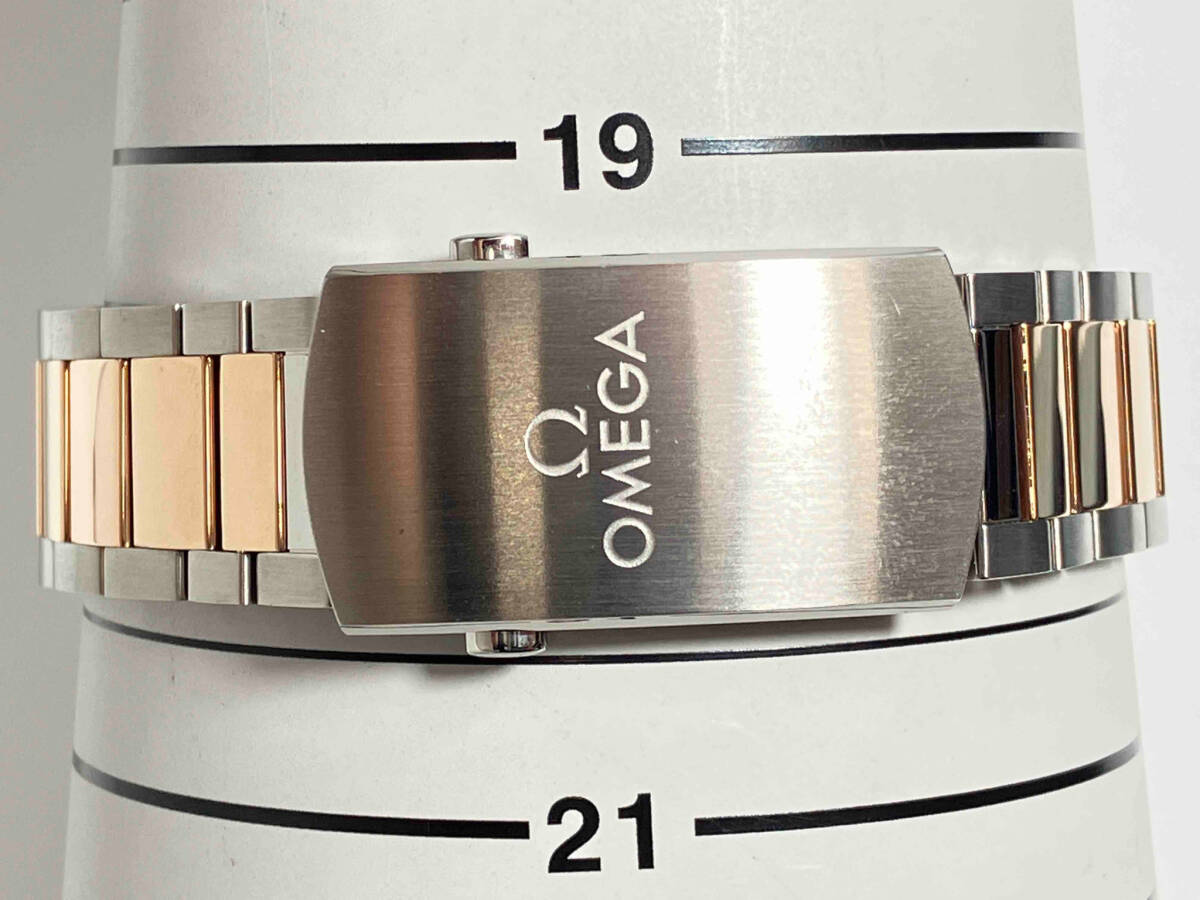 OMEGA Seamaster тормозные колодки коаксильный комбинированный чёрный циферблат самозаводящиеся часы мужской 233.20.41.21.01.001