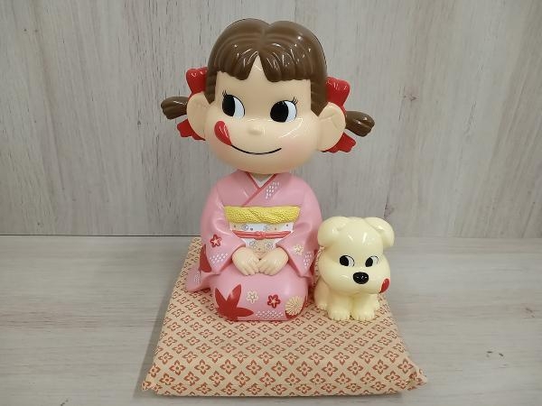 ペコちゃん おすわり首ふり人形 着物