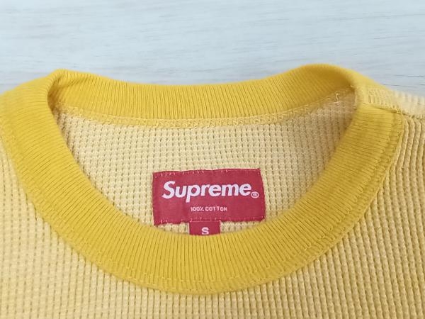 Supreme Supreme waffle Thermal Tee S size yellow 