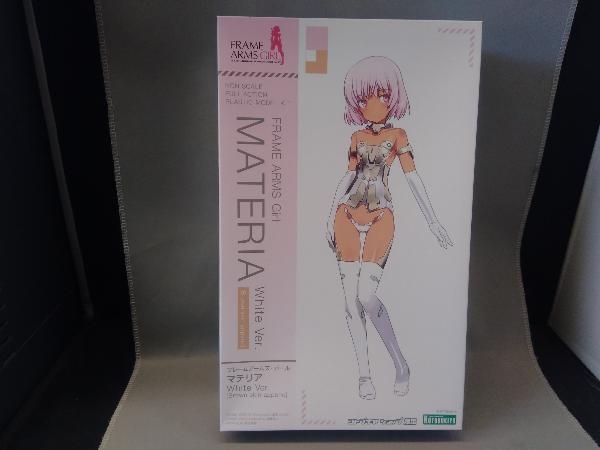 プラモデル コトブキヤ マテリア White Ver. Brown skin append フレームアームズ・ガール FG016 コトブキヤオンラインショップ限定