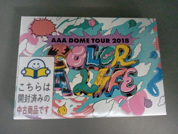 AAA DOME TOUR 2018 COLOR A LIFE(初回生産限定版)(Blu-ray Disc)