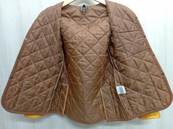 LAVENHAM ラベンハム キルティングジャケット サイズ36 オーカー 黃土色 レディース 冬