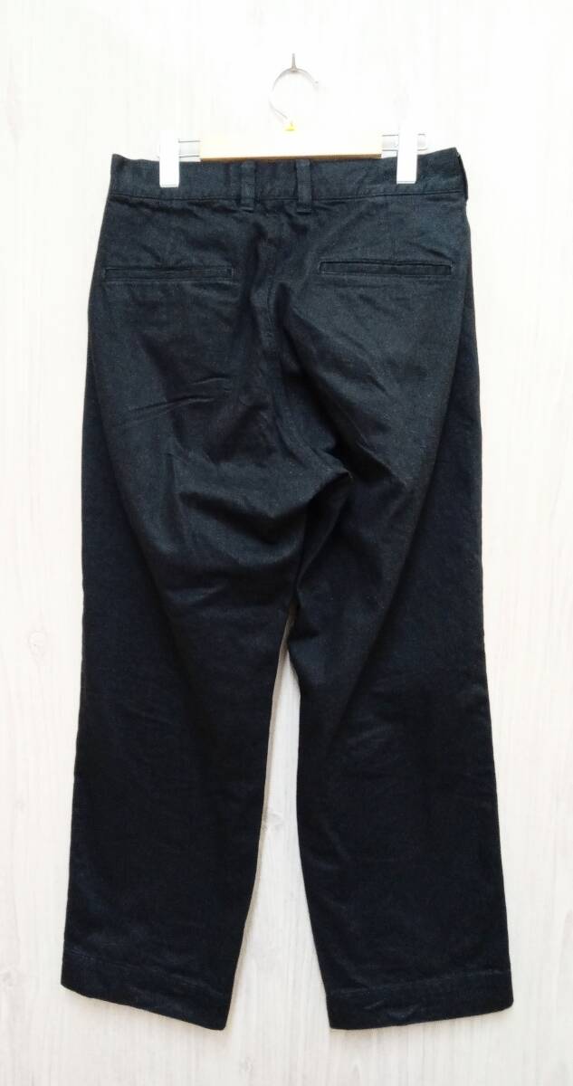 NEIGHBORHOOD/ネイバーフッド/ロングパンツ/242AQNH-PTM06/BW.TUCK PANTS/ブラック/Sサイズ_画像2