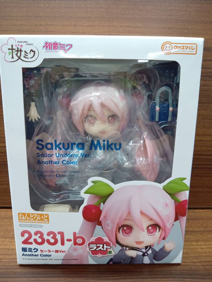 格安新品 ラスト賞 セーラー服Ver 桜ミク 初音ミク 2331ーb ねんどろいど 初音ミク