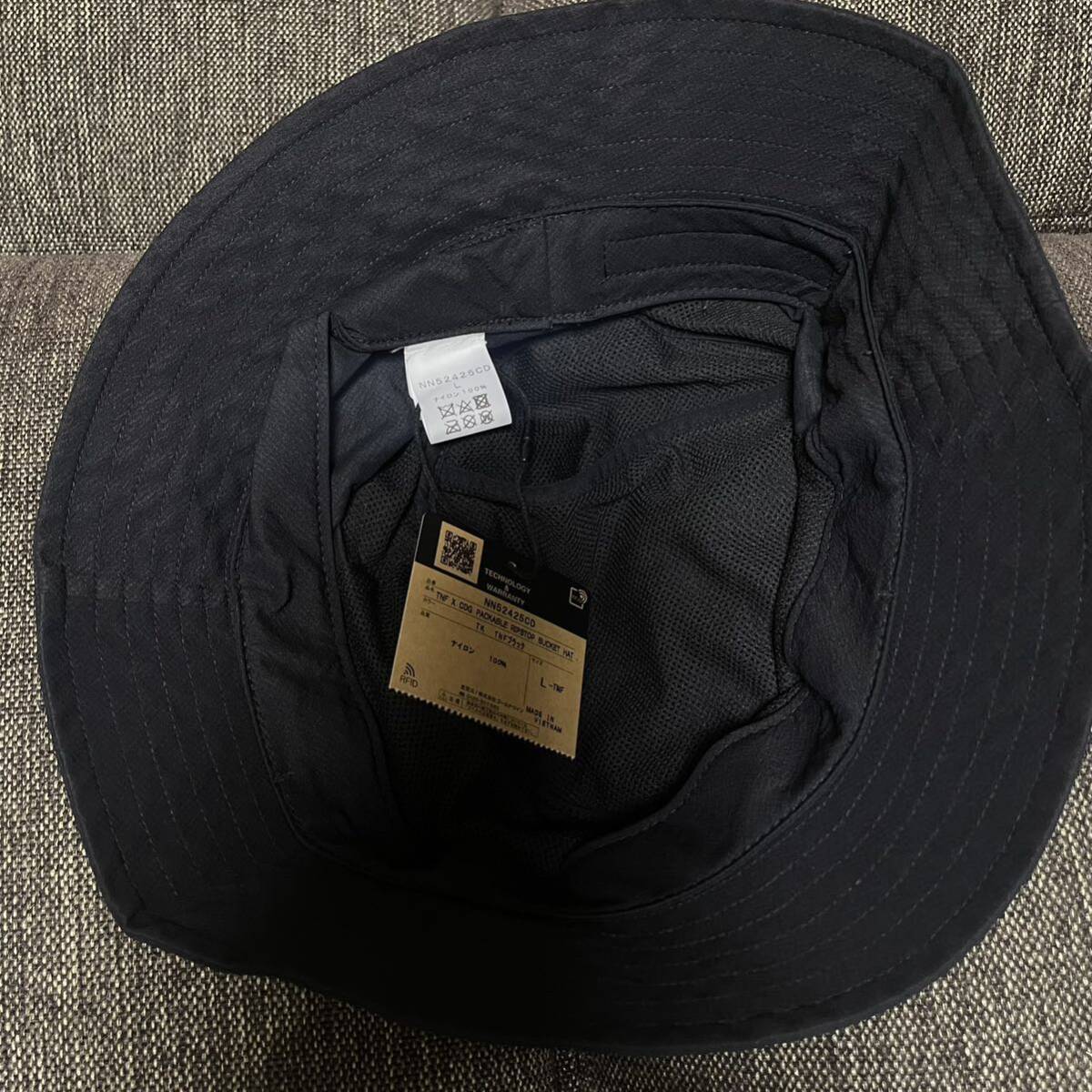 THE NORTH FACE × CDG】PACKABLE RIPSTOP BUCKET HAT パッカブル THE NORTH FACE × CDG】PACKABLE RIPSTOP BUCKET HAT パッカブル