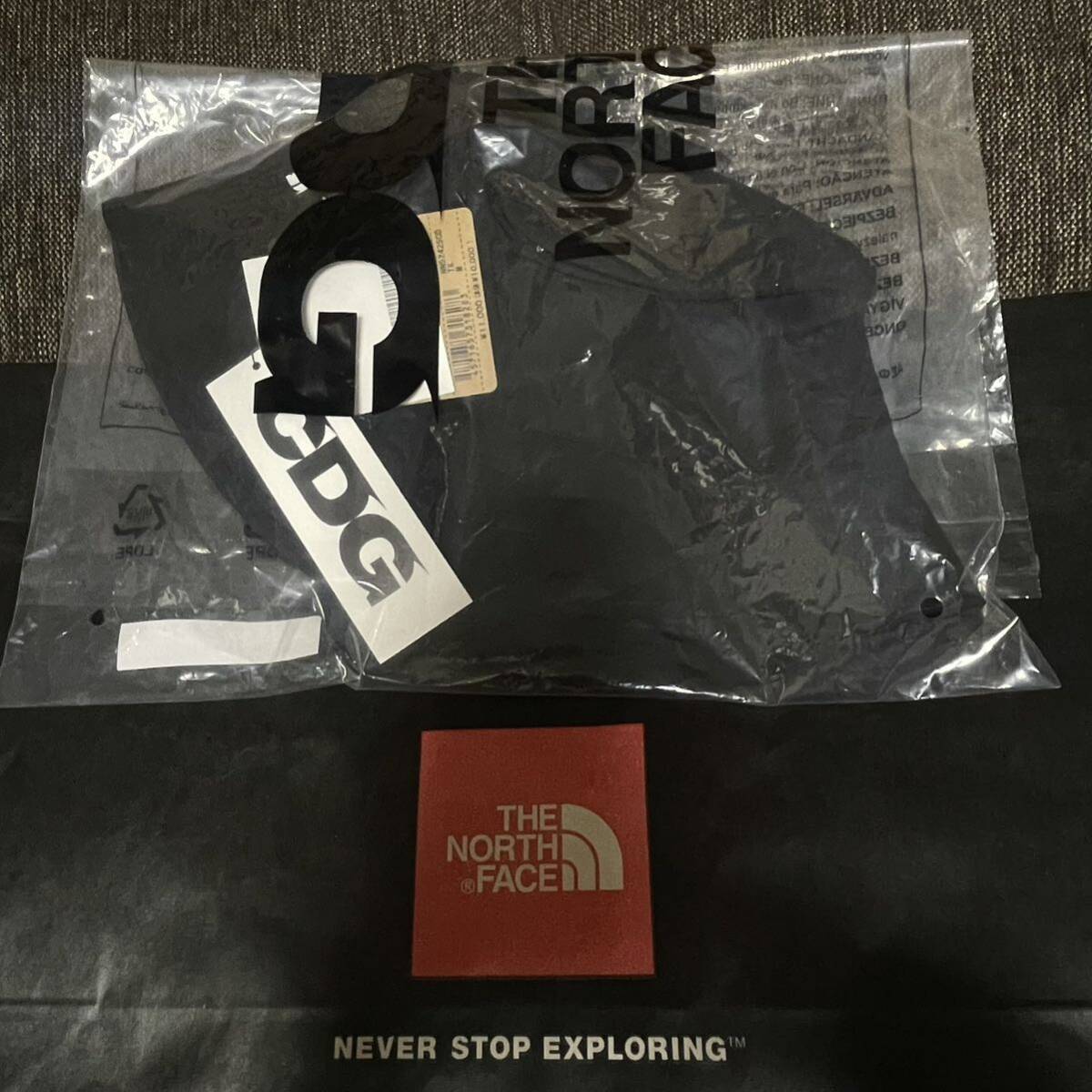 THE NORTH FACE × CDG】PACKABLE RIPSTOP BUCKET HAT パッカブル THE NORTH FACE × CDG】PACKABLE RIPSTOP BUCKET HAT パッカブル