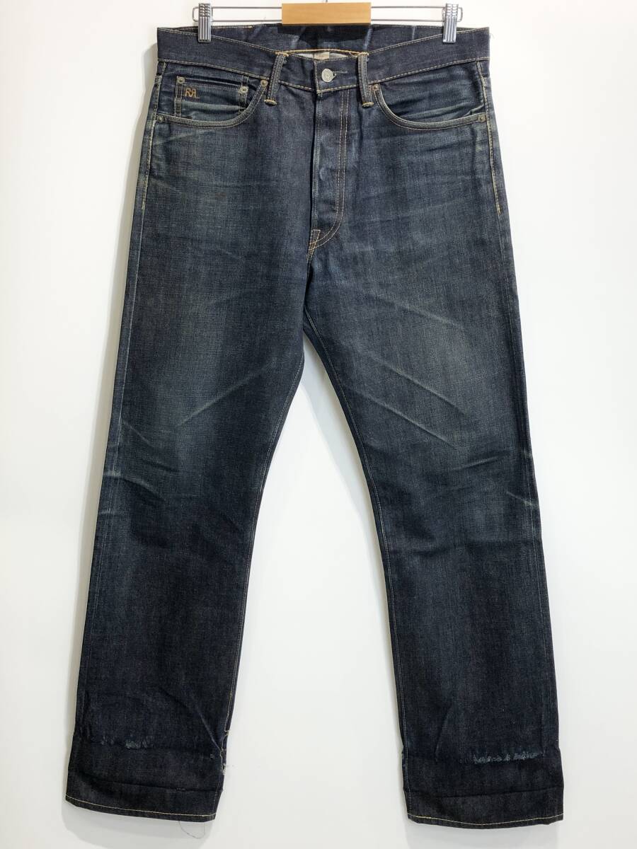 RRL ヴィンテージ ダメージ デニム ジーンズ 赤耳 セルビッチ RRL ヴィンテージ ダメージ デニム ジーンズ 赤耳 セルビッチ